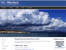 Tablet Screenshot of marlera-liznjan.hr